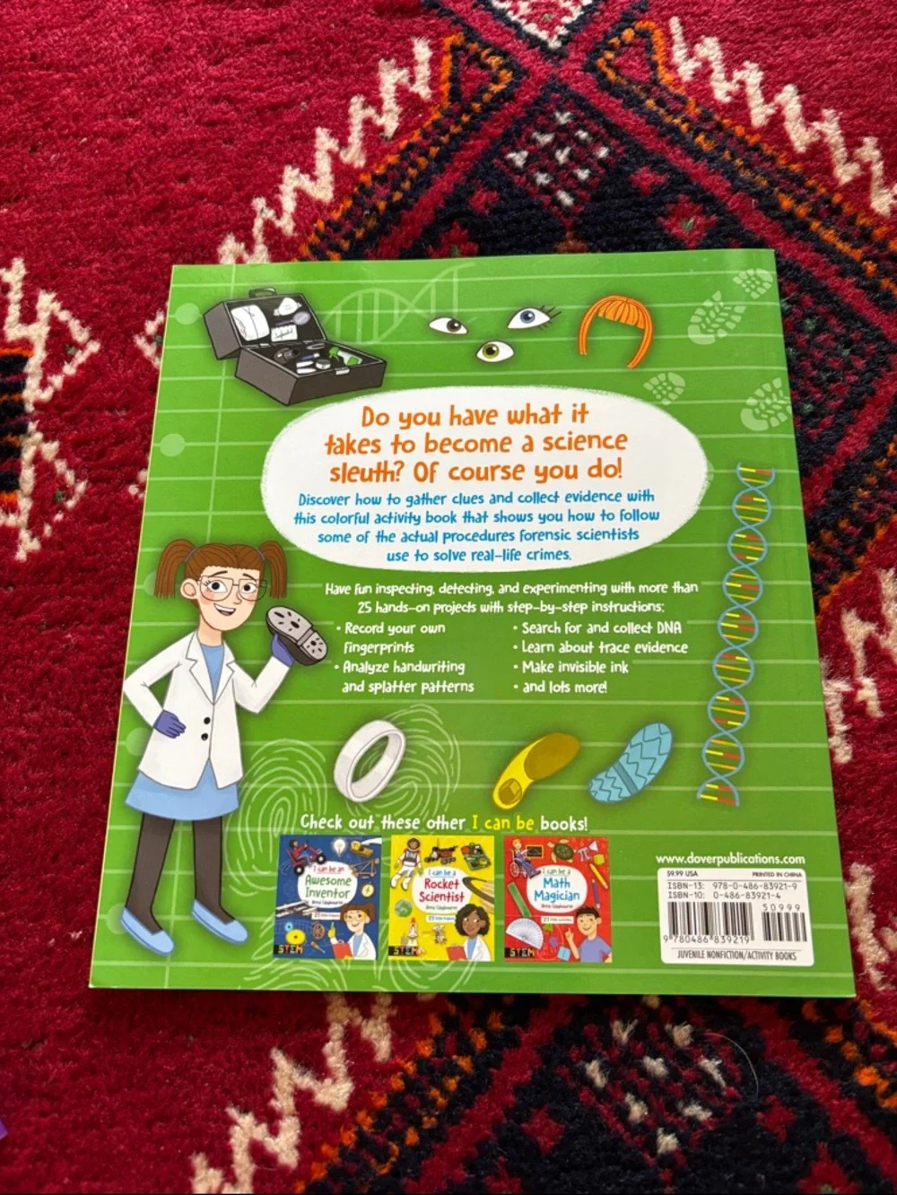 Three Kids Science Activity Books